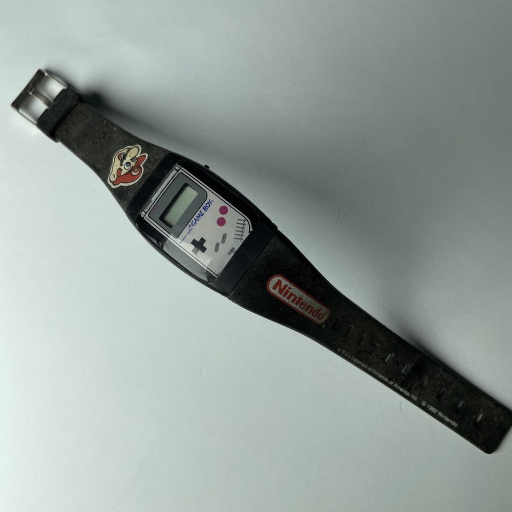 Vtg‎ Nintendo Game Boy Wrist Watch, 1992  NO BATTERY untested.